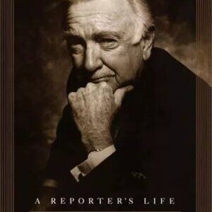 Walter Cronkite A Reporter’s Life HARD COVER w/ DUST JACKET